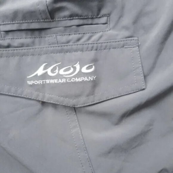 Mojo fishing shorts size 40 inseam 10 gray Nylonmen's